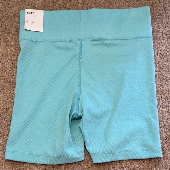 Jordan Light Blue Women's Athletic Shorts - Picture 3 of 3